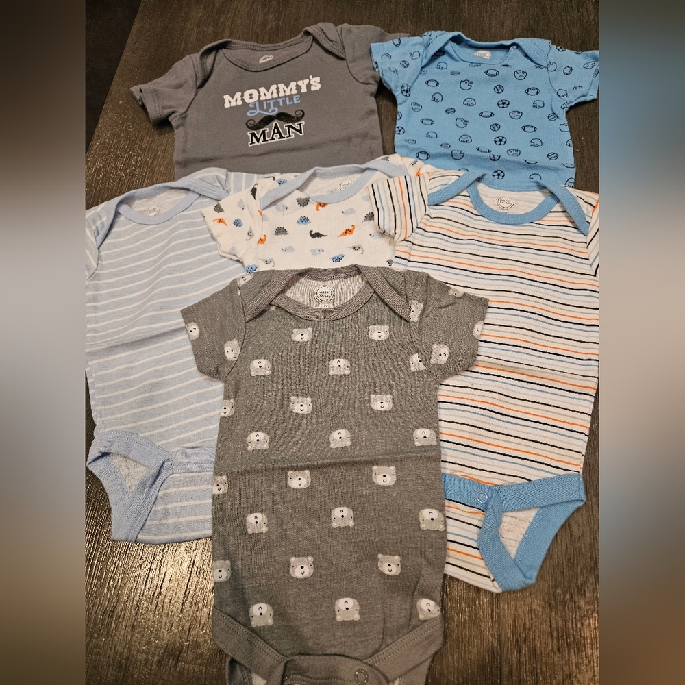WONDER NATION ONESIES (6)